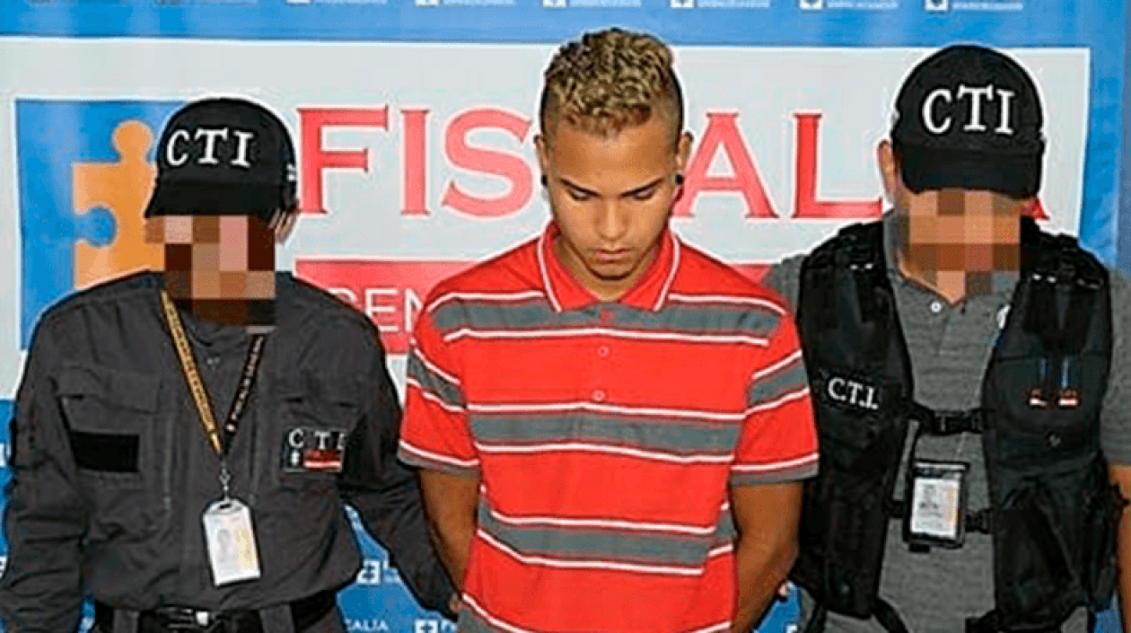 El joven fue judicializado y asegurado en centro carcelario.