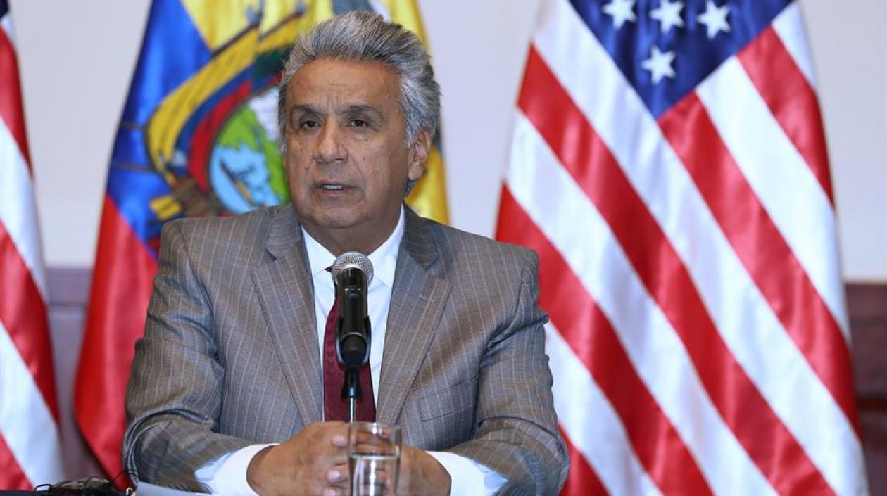 El presidente de Ecuador, Lenín Moreno.