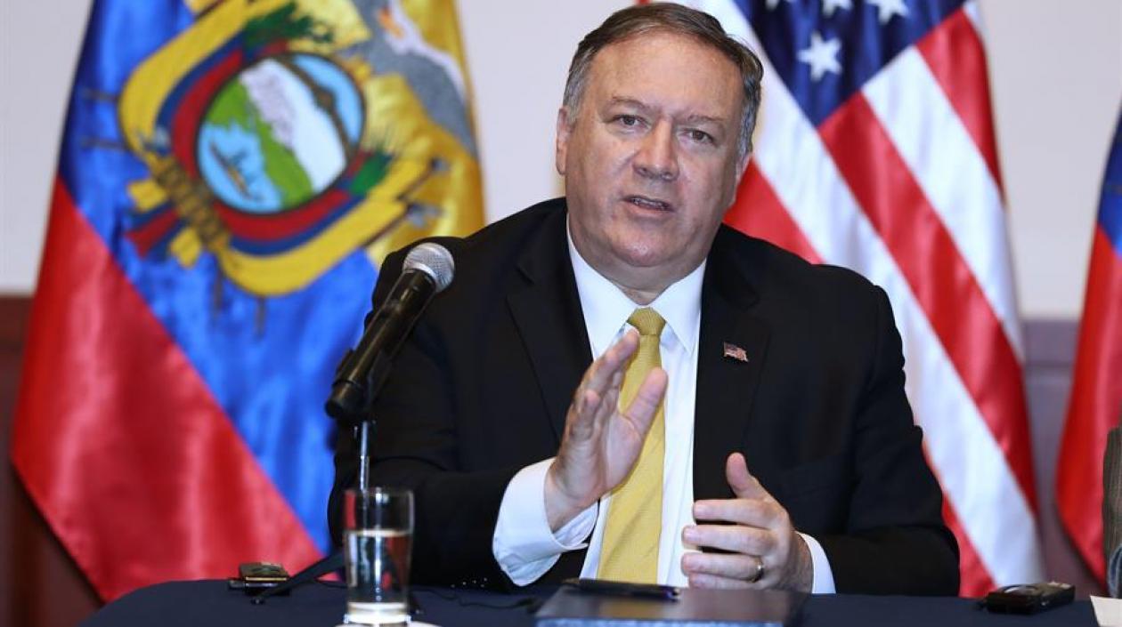El secretario de Estado de Estados Unidos, Mike Pompeo.