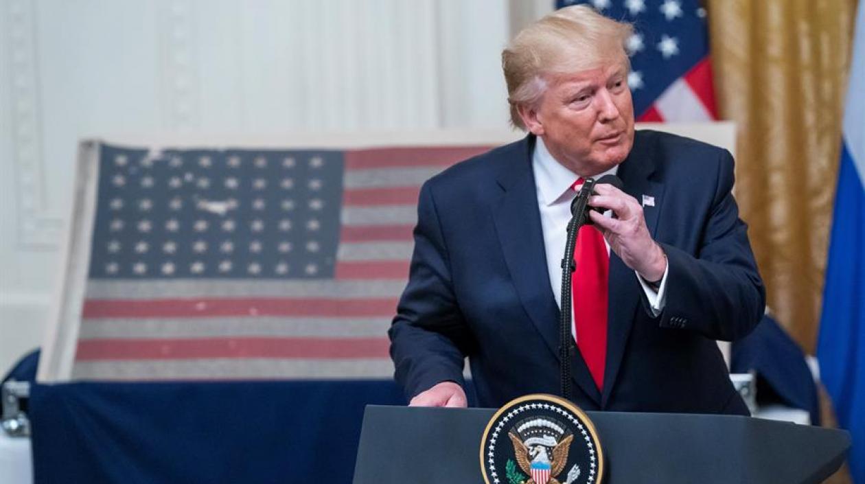 Donald Trump, presidente de Estados Unidos. 