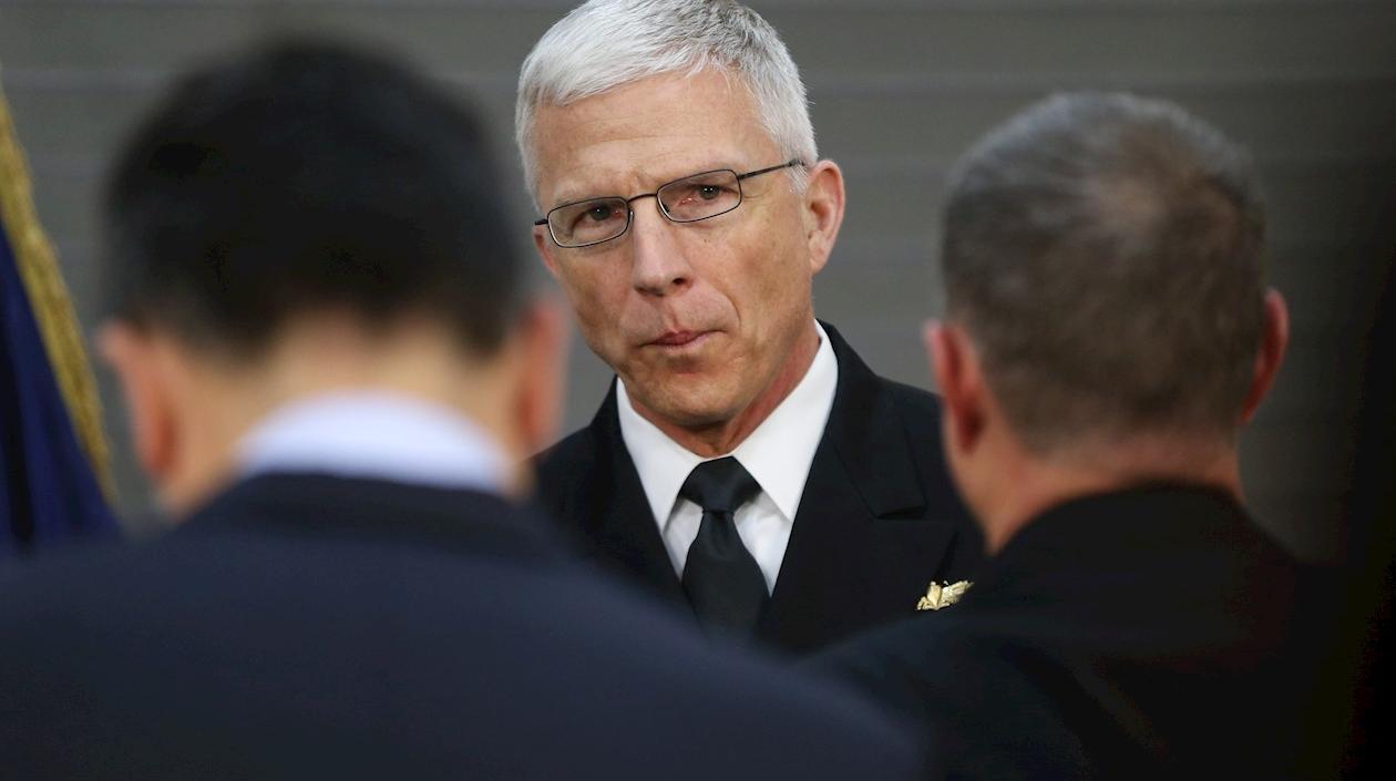 El comandante del Mando Sur del Ejército de Estados Unidos, el almirante Craig Faller. 