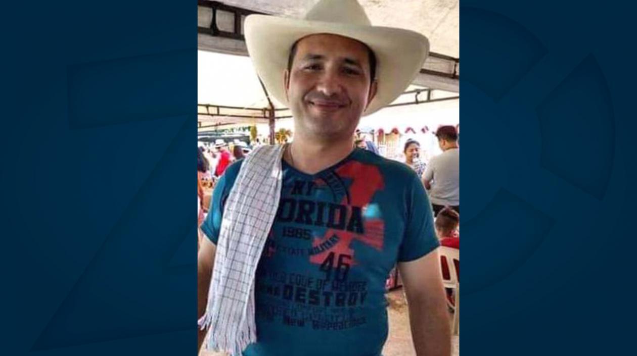 Geovanni Calderón Martínez, tendero asesinado.