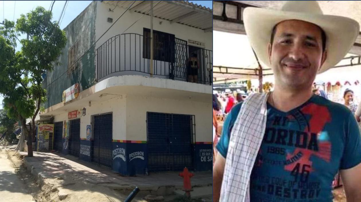 Geovanni Calderón Martínez, tendero asesinado en su negocio en Moras Occidente.