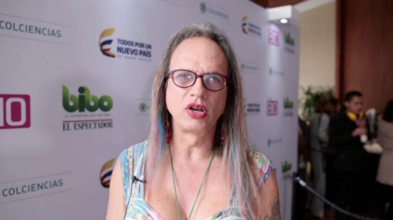 La colombiana Brigitte Baptiste.