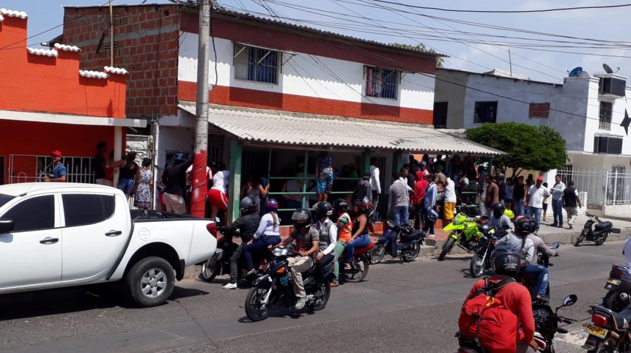 En este lugar, en el primer piso, funciona el hogar infantil.