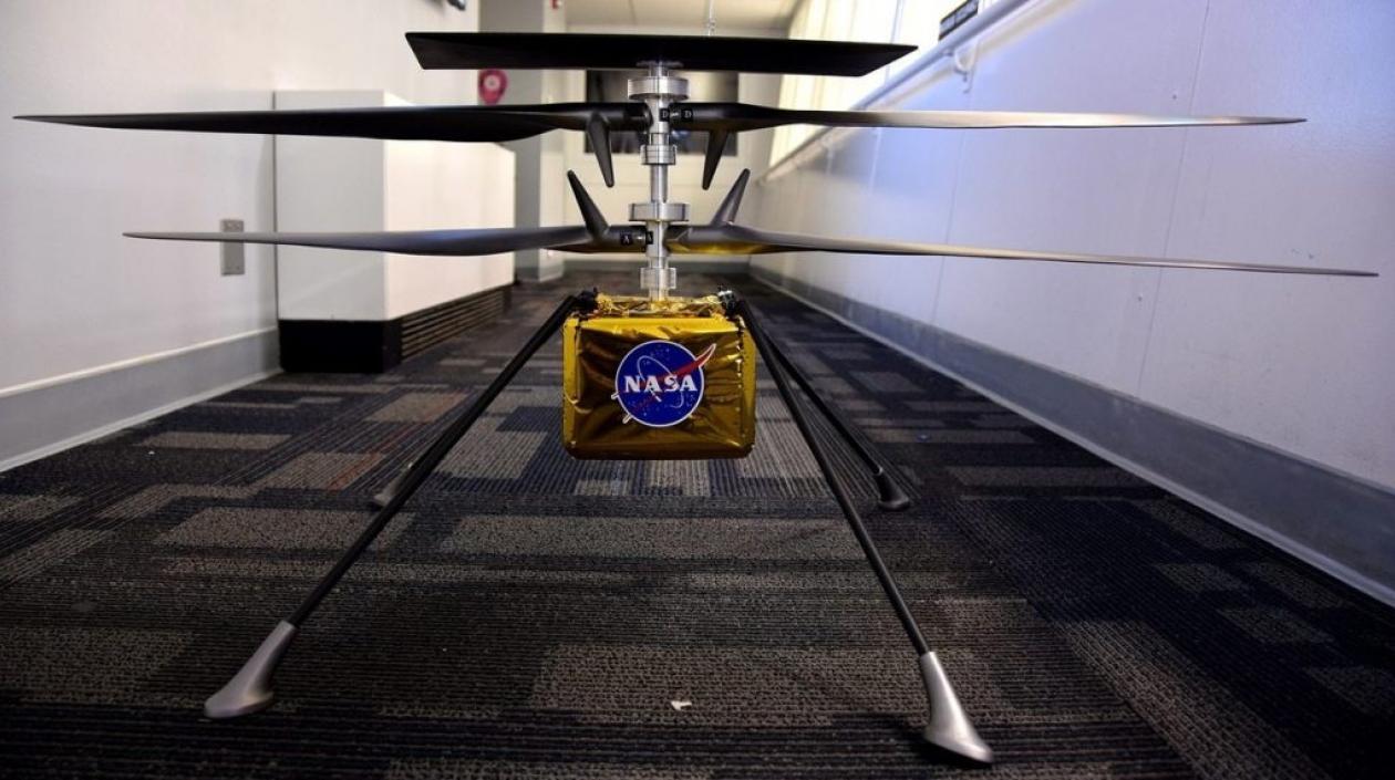 El Helicóptero Explorador Marciano (MHS).