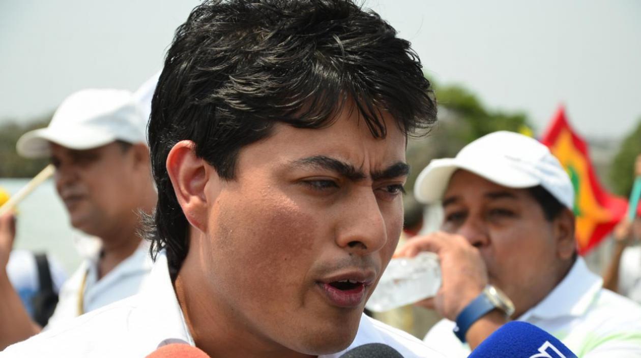 Nicolás Petro, candidato a la Gobernación del Atlántico por la Colombia Humana.