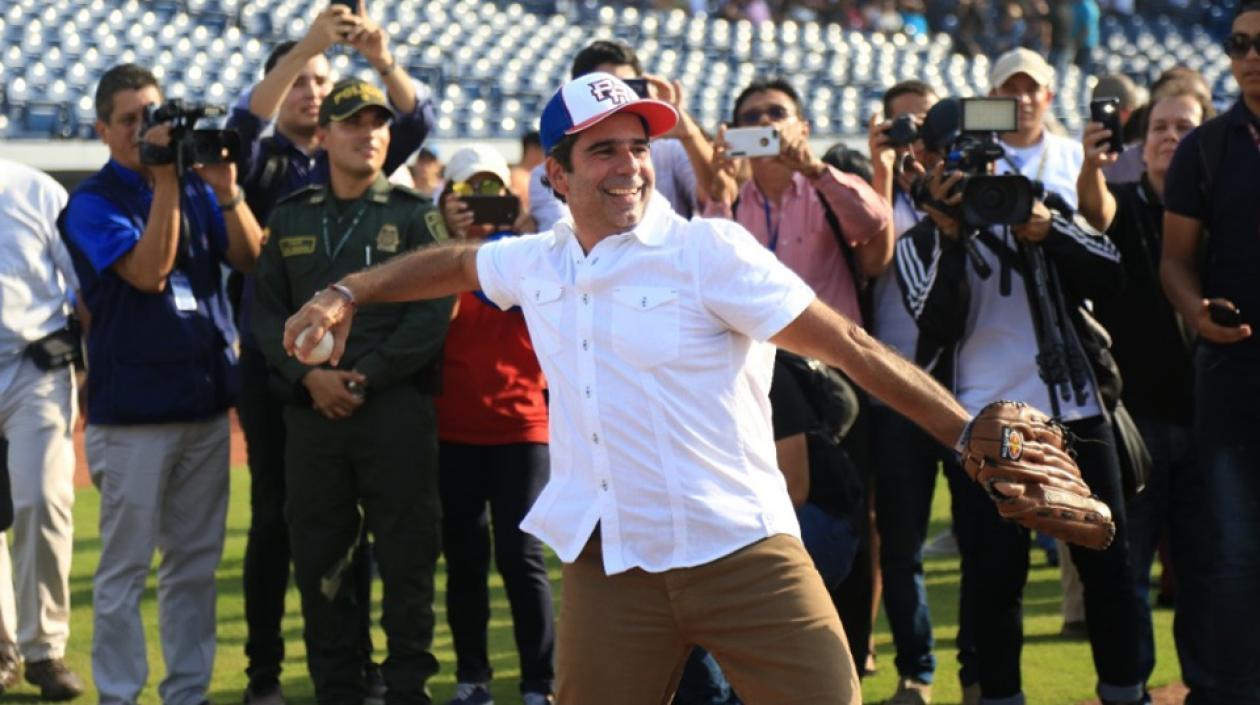 El Alcalde de Barranquilla, Alejandro Char.