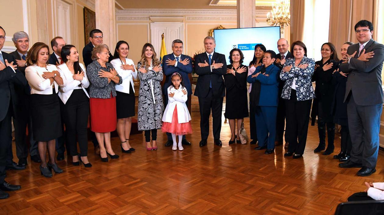 Presidente recordó a las víctimas, entre ellas Ana Cecilia Niño.