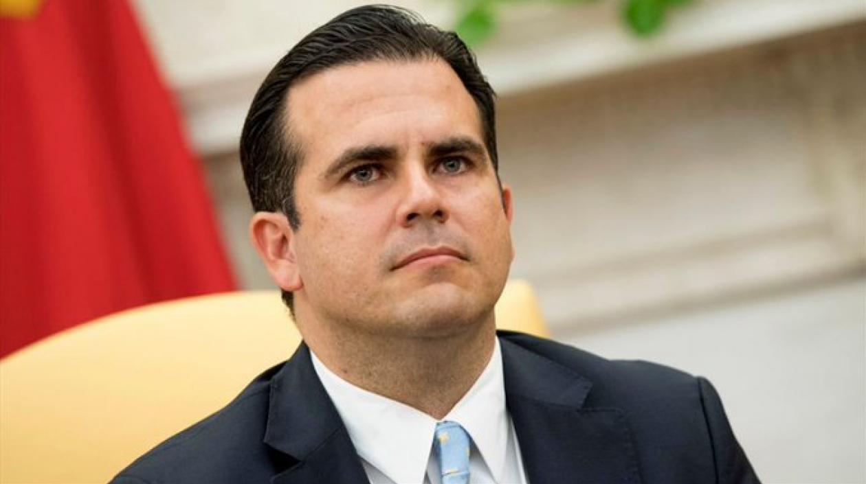 El gobernador de Puerto Rico, Ricardo Rosselló.