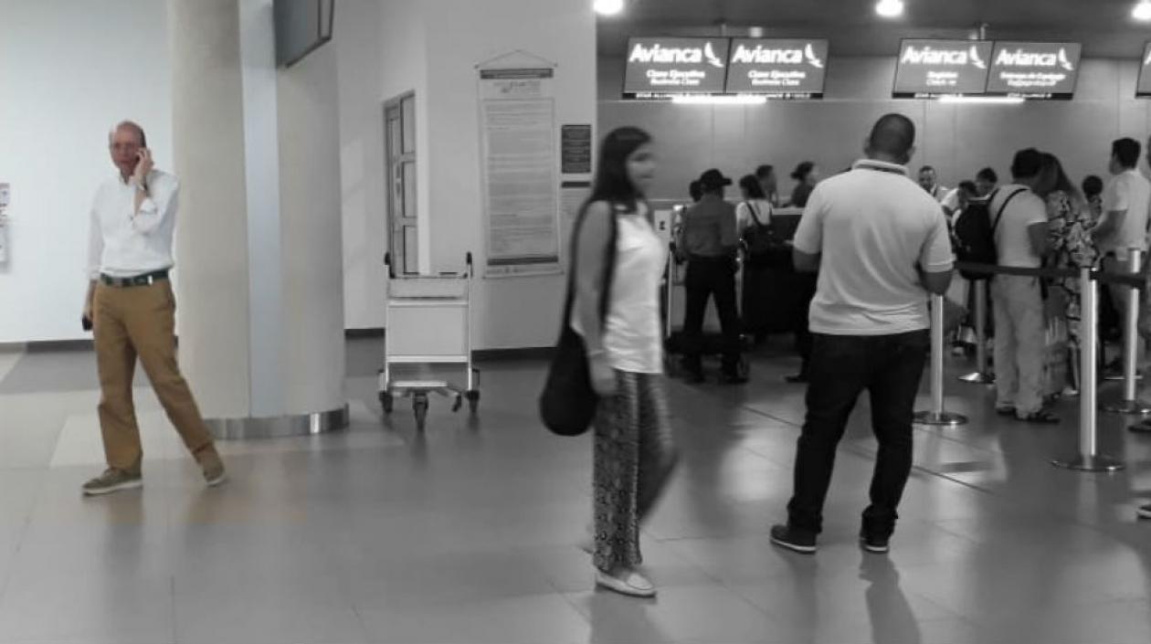 El funcionario Andrés Rugeles.