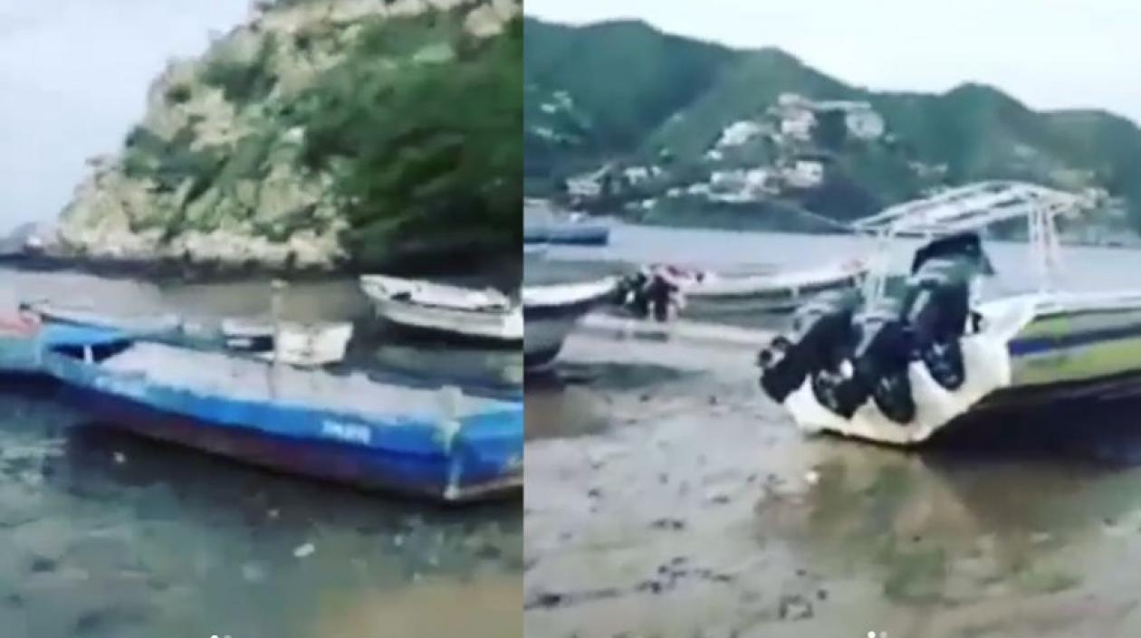 Esta es una captura de pantalla de un video viejo que fue puesto en circulación en redes sociales.