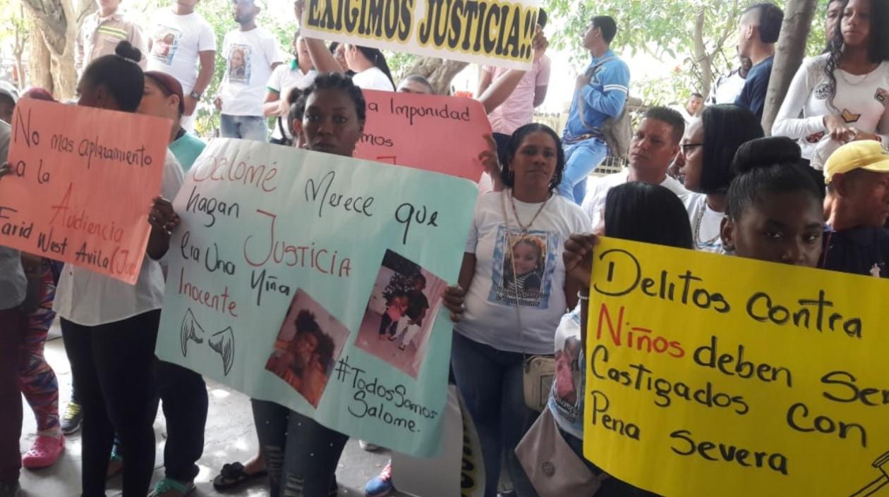 La familia exigió justicia.