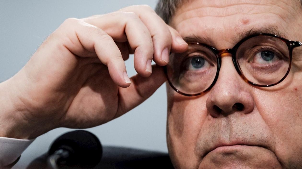 En la imagen, el fiscal general estadounidense, William Barr. 