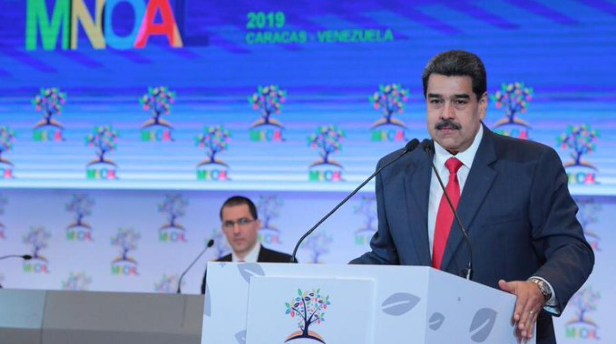 El Presidente de Venezuela, Nicolás Maduro.