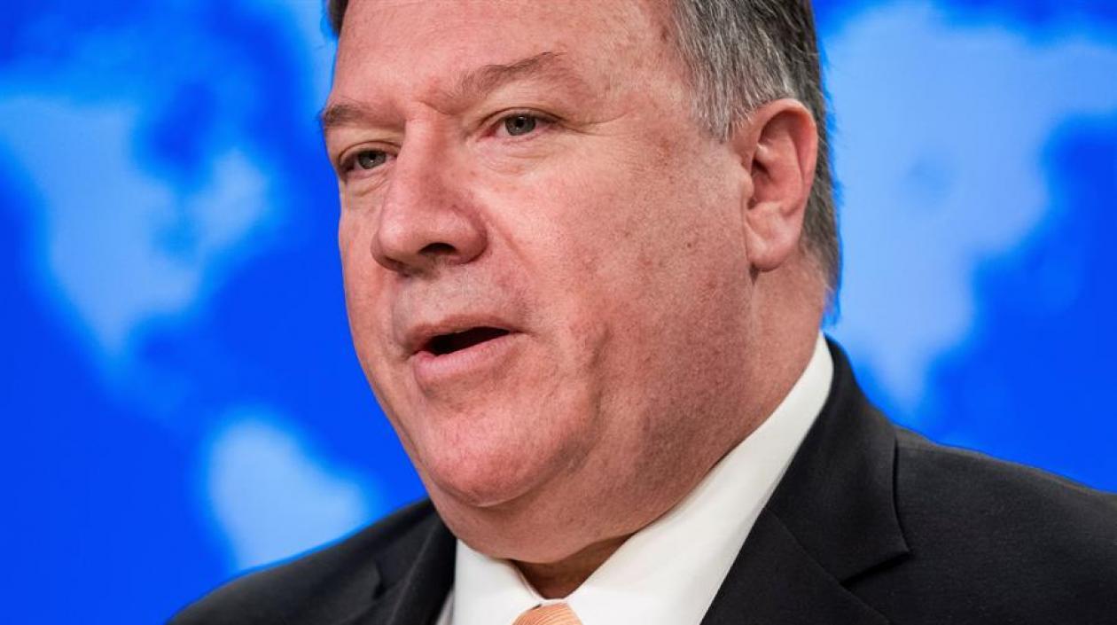 El secretario de Estado estadounidense, Mike Pompeo. 