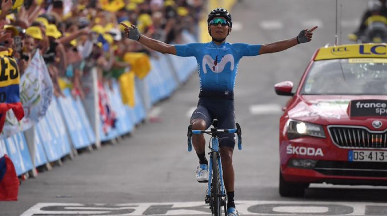 La victoria Nairo Quintana.