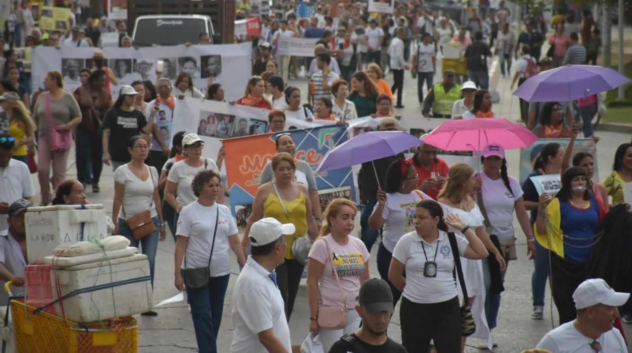 En la “Marcha por la vida”