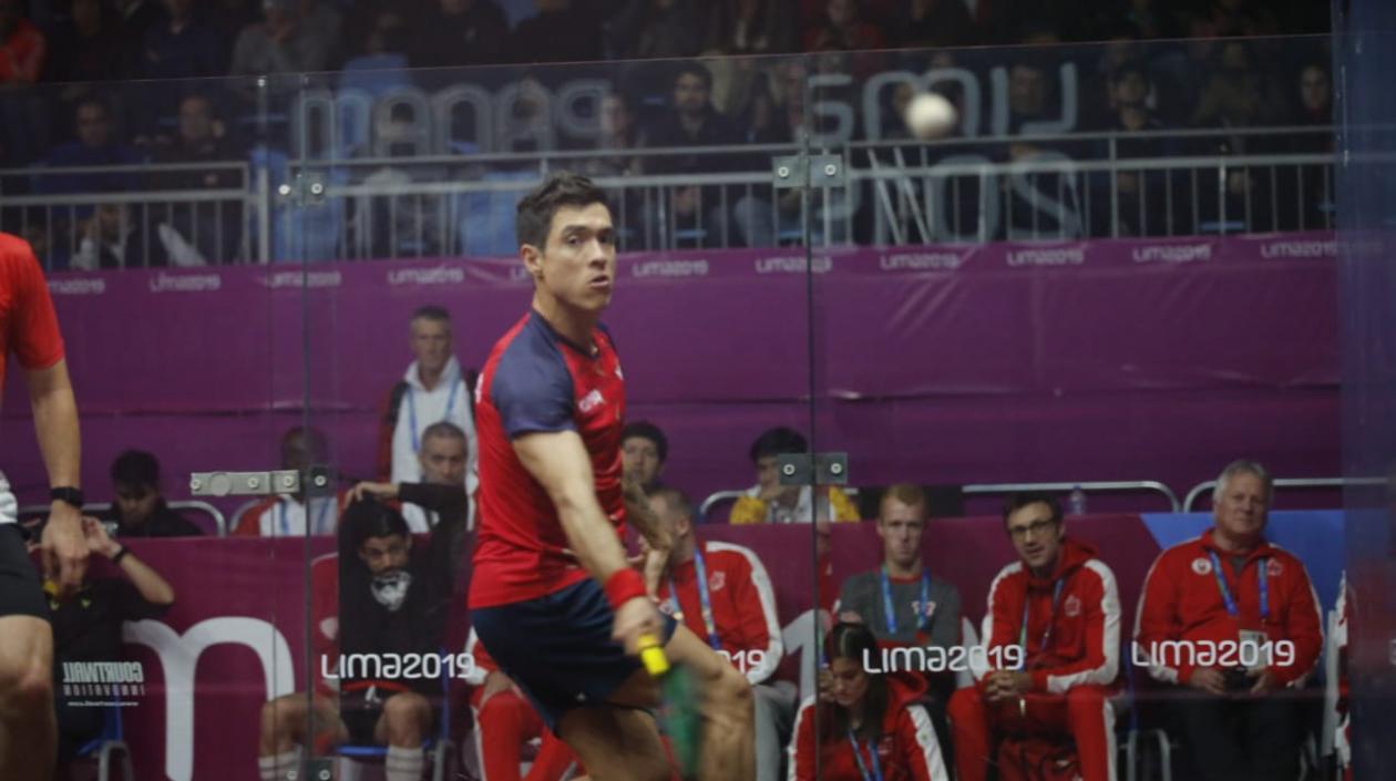 Miguel Ángel Rodríguez, squashista colombiano. 