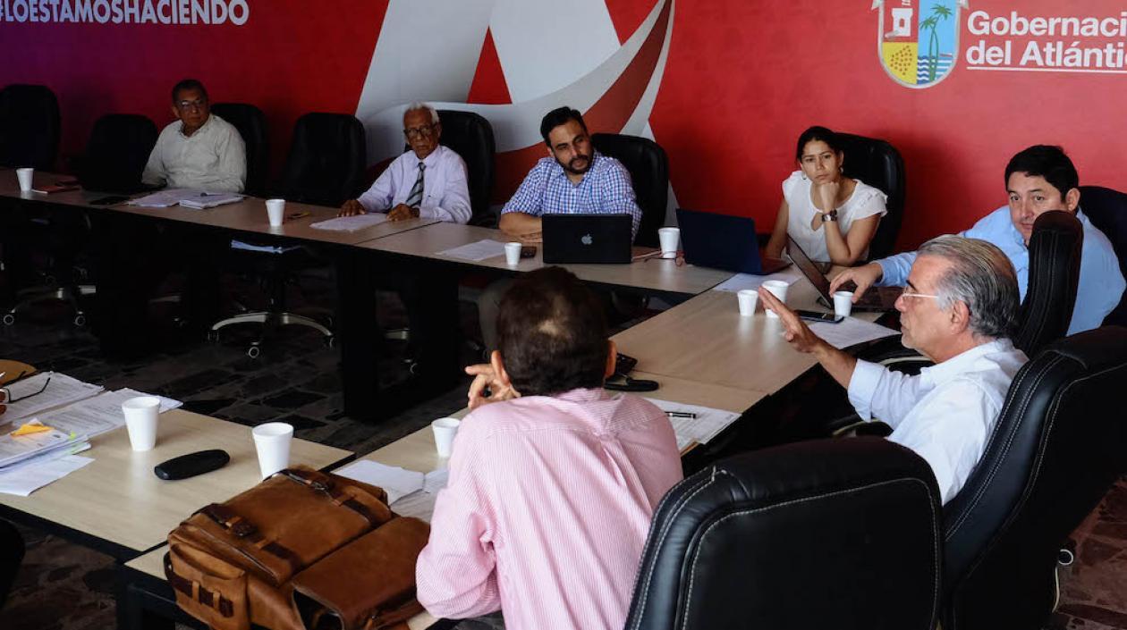 Reunión del Consejo Superior de la Universidad del Atlántico.