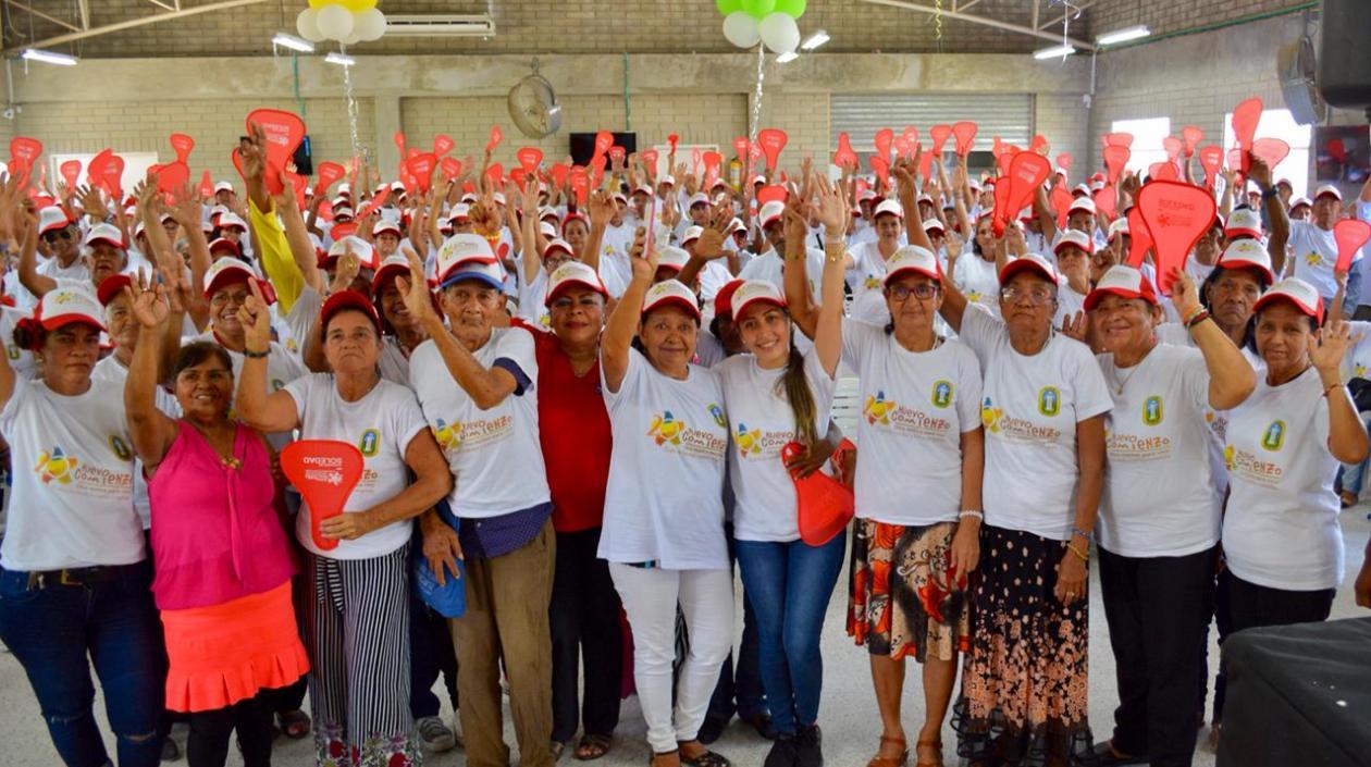 Beneficiarios del pago de Colombia Mayor