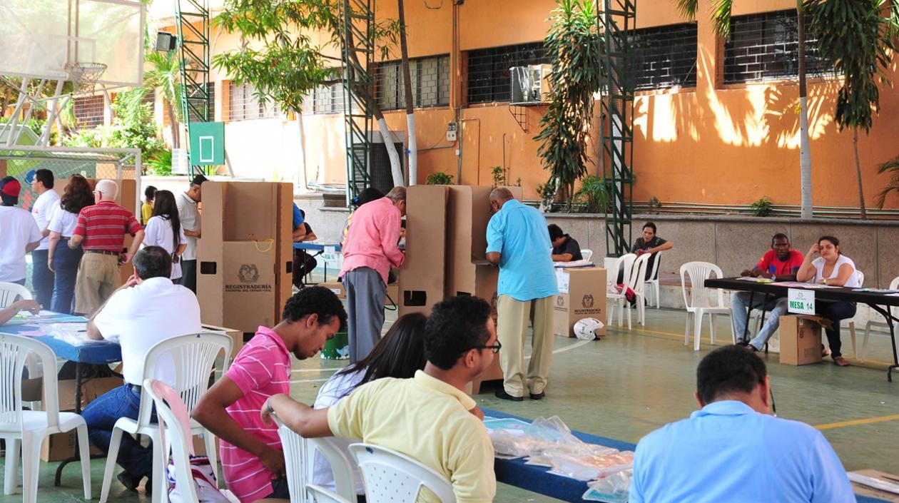 Puestos de votación  