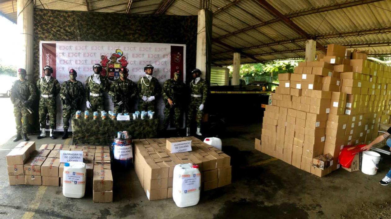 Incautación de una tonelada de cocaína