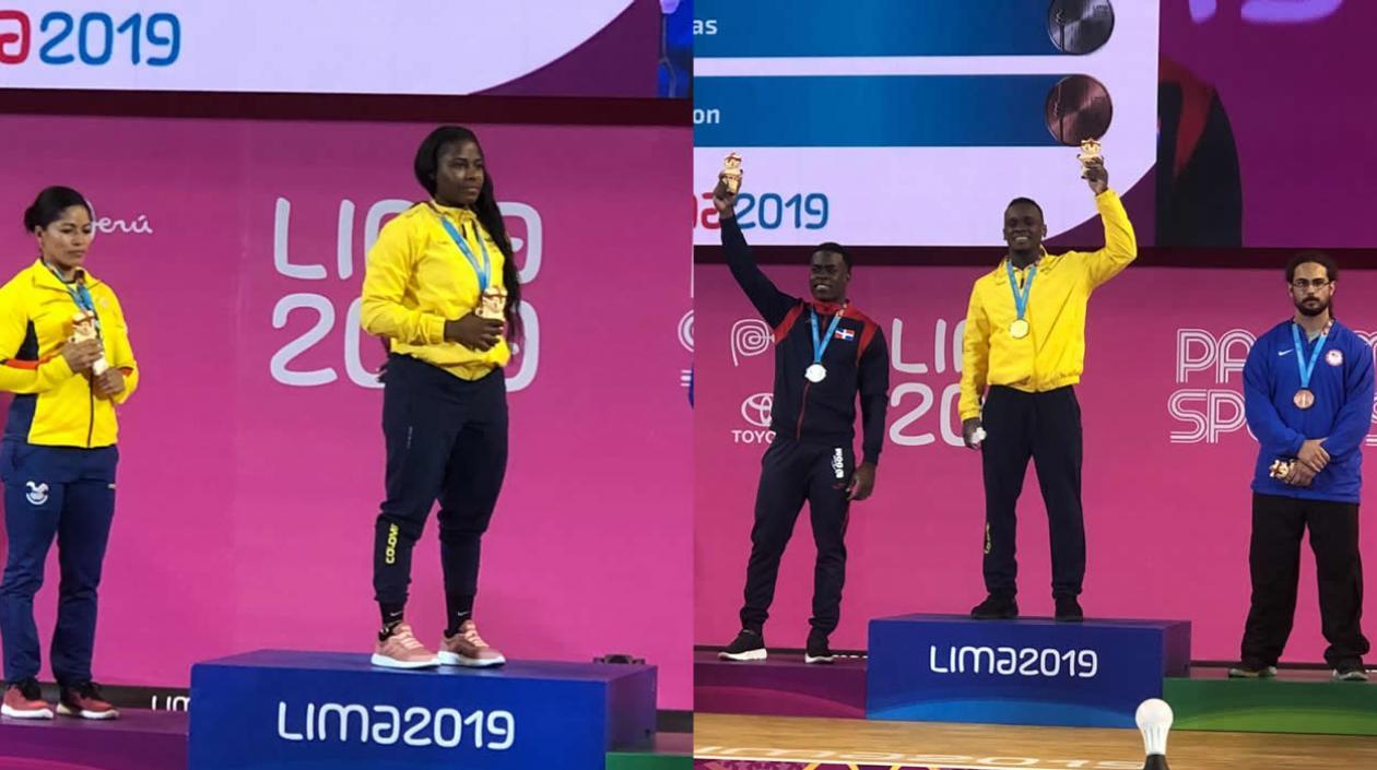 María Camila Lobón y Brayan Rodallegas