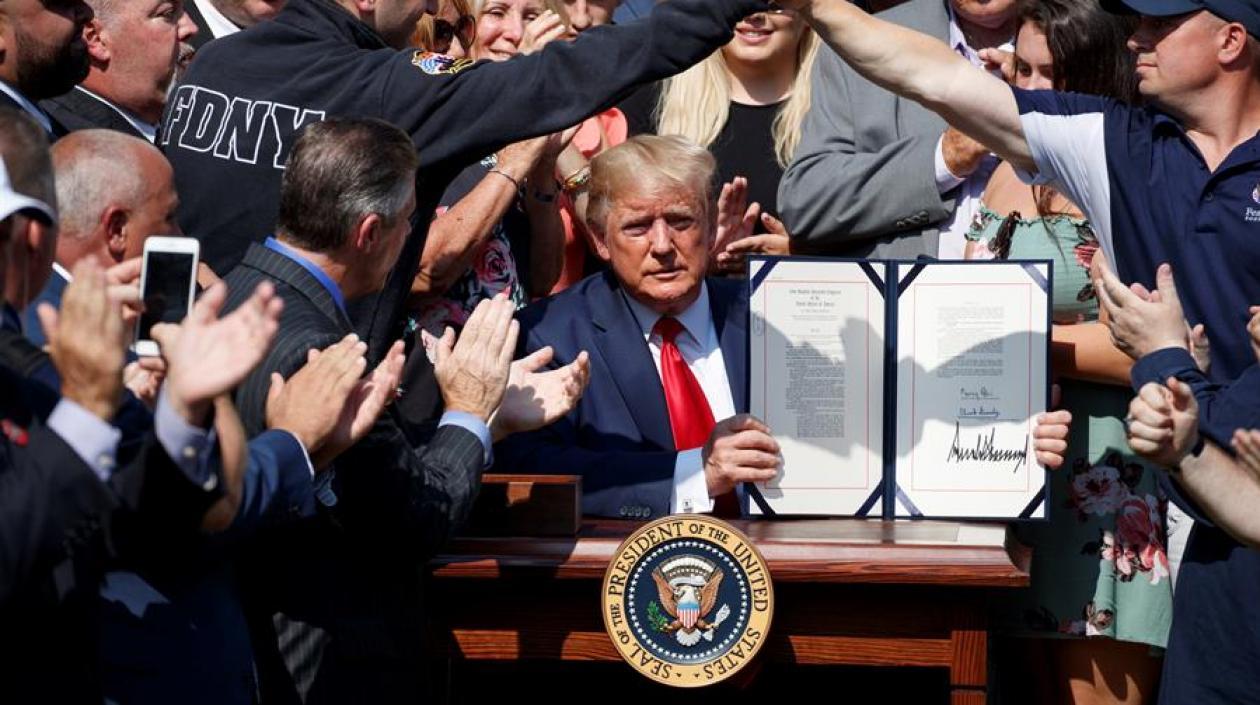 Donald Trump, presidente de Estados Unidos. 