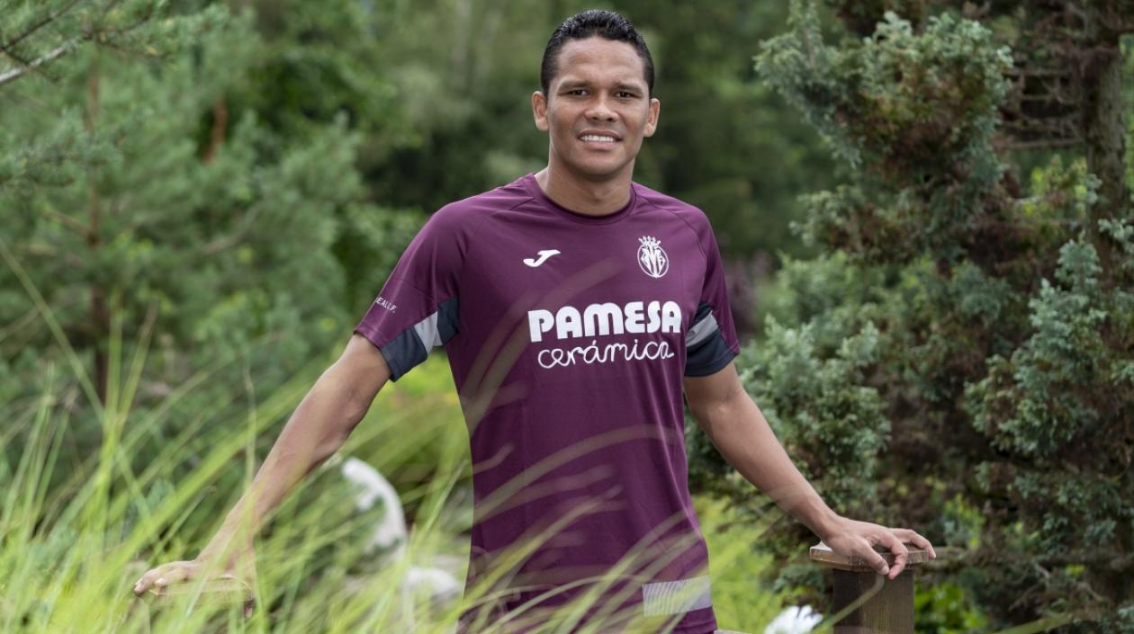 Carlos Bacca, delantero del Villarreal F.C.