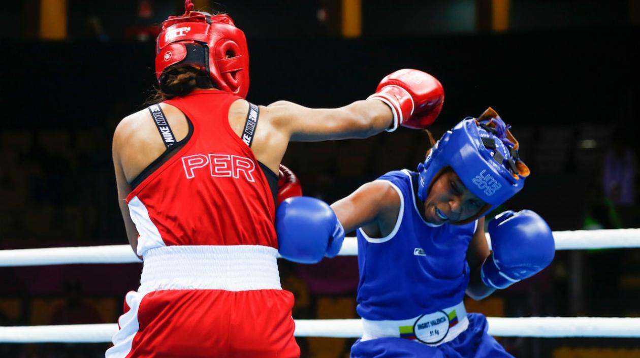 Íngrit Valencia, boxeadora colombiana.