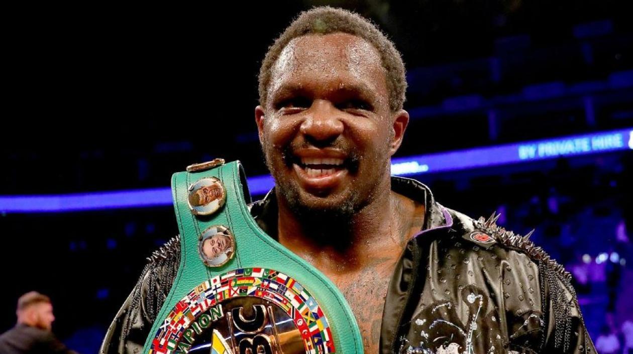 El boxeador Dillian Whyte.