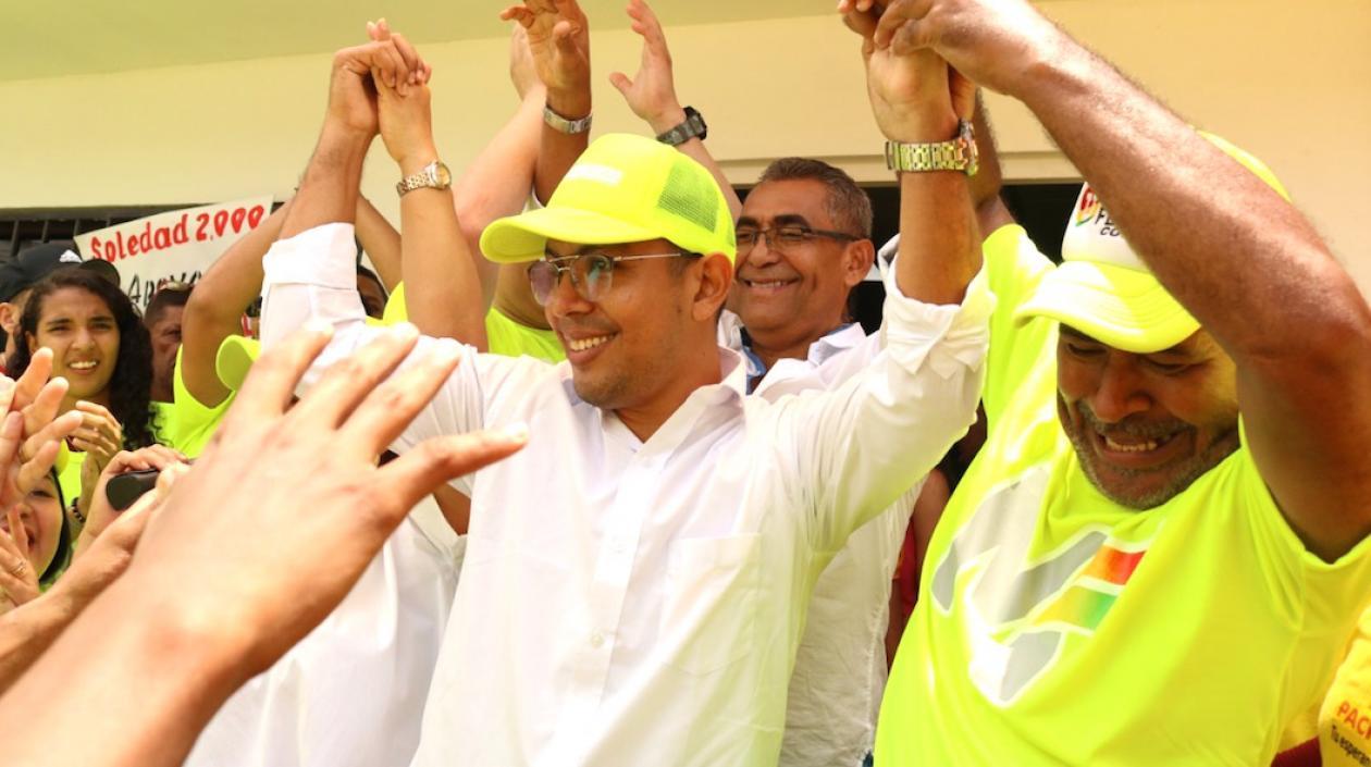 Marcos Florián, candidato al Concejo de Soledad.