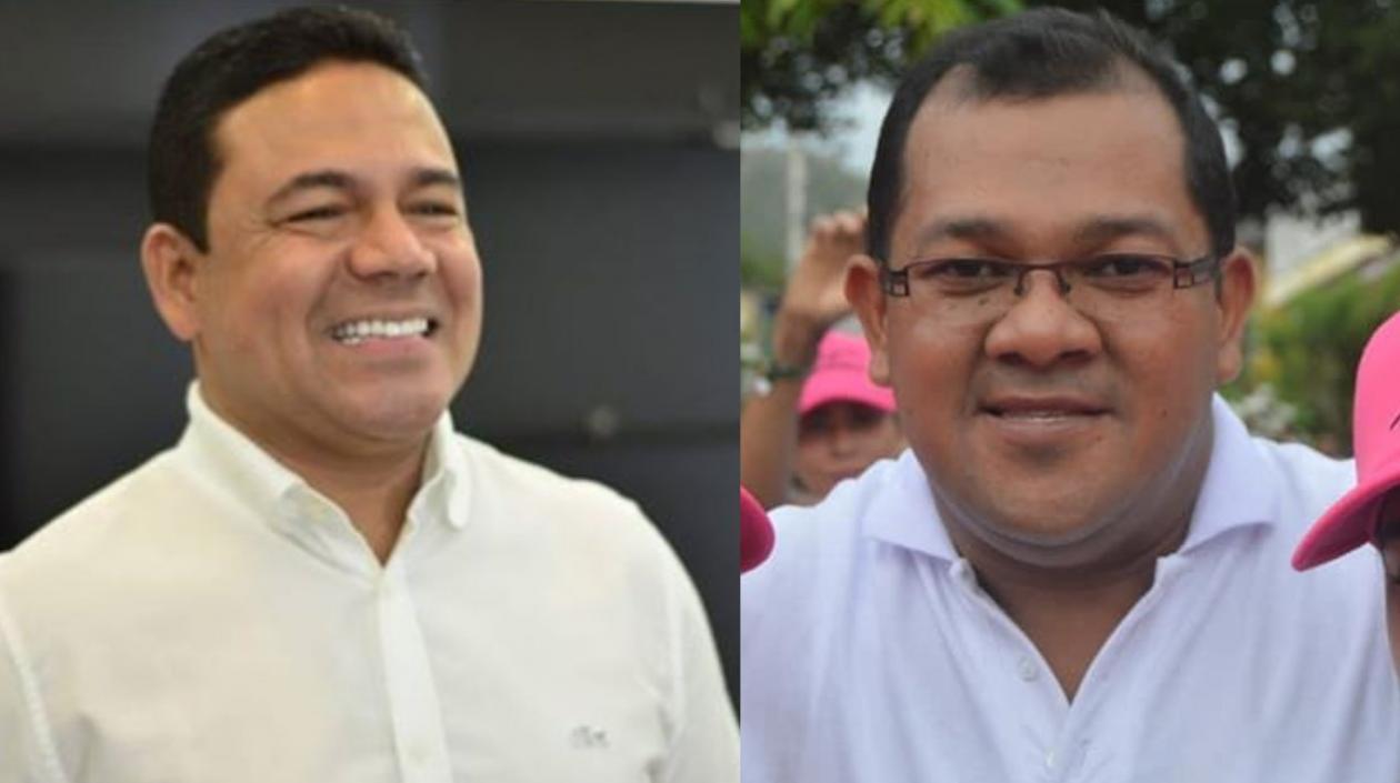 Wilman Vargas y Kéiler Calderín, los candidatos a la Alcaldía de Puerto Colombia.