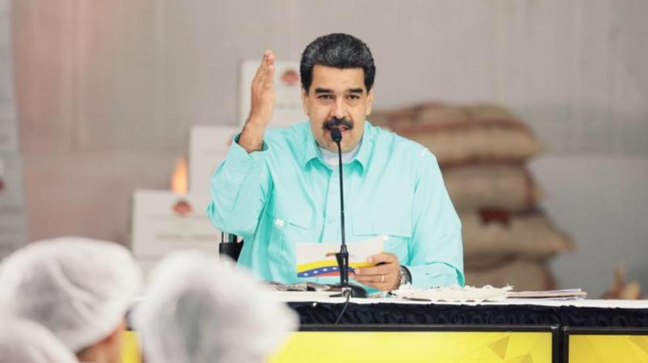 El Presidente de Venezuela, Nicolás Maduro.