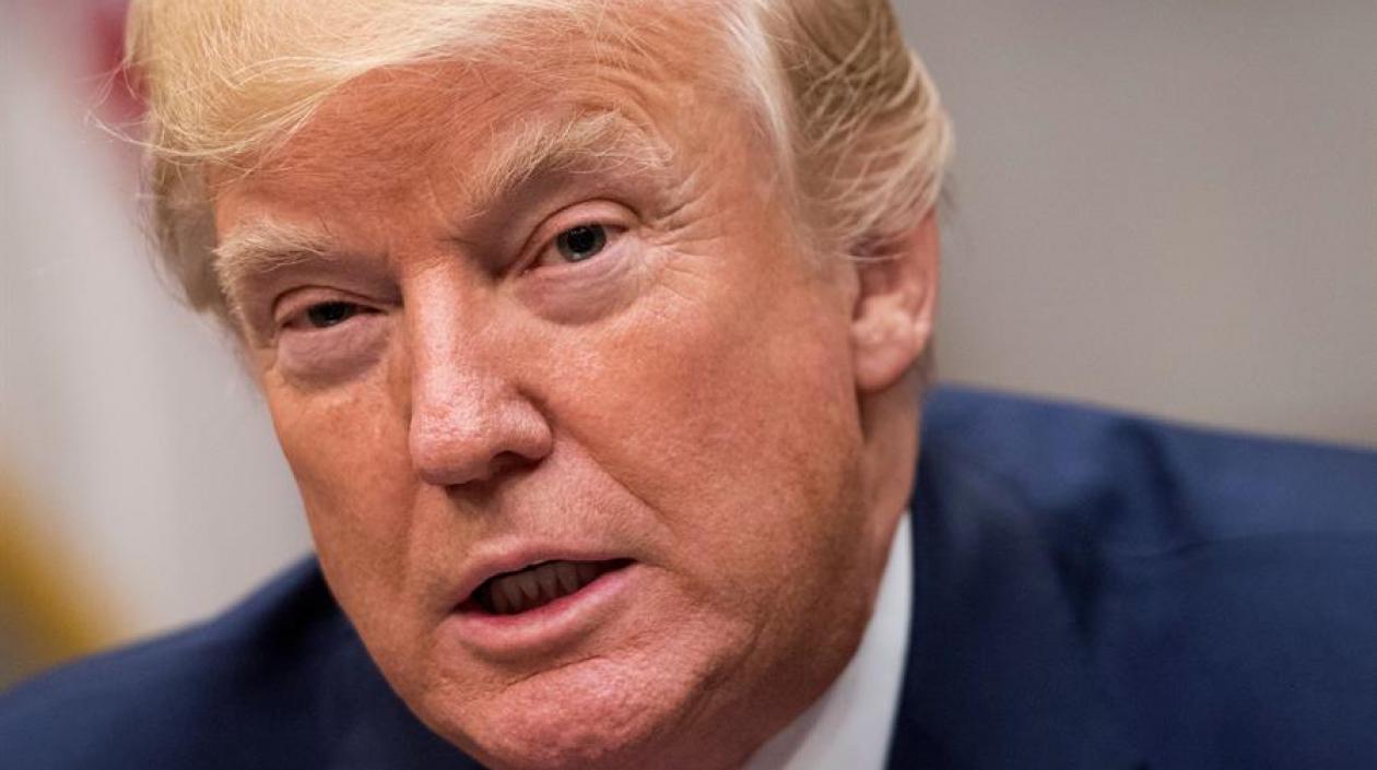 Donald Trump, presidente de Estados Unidos.