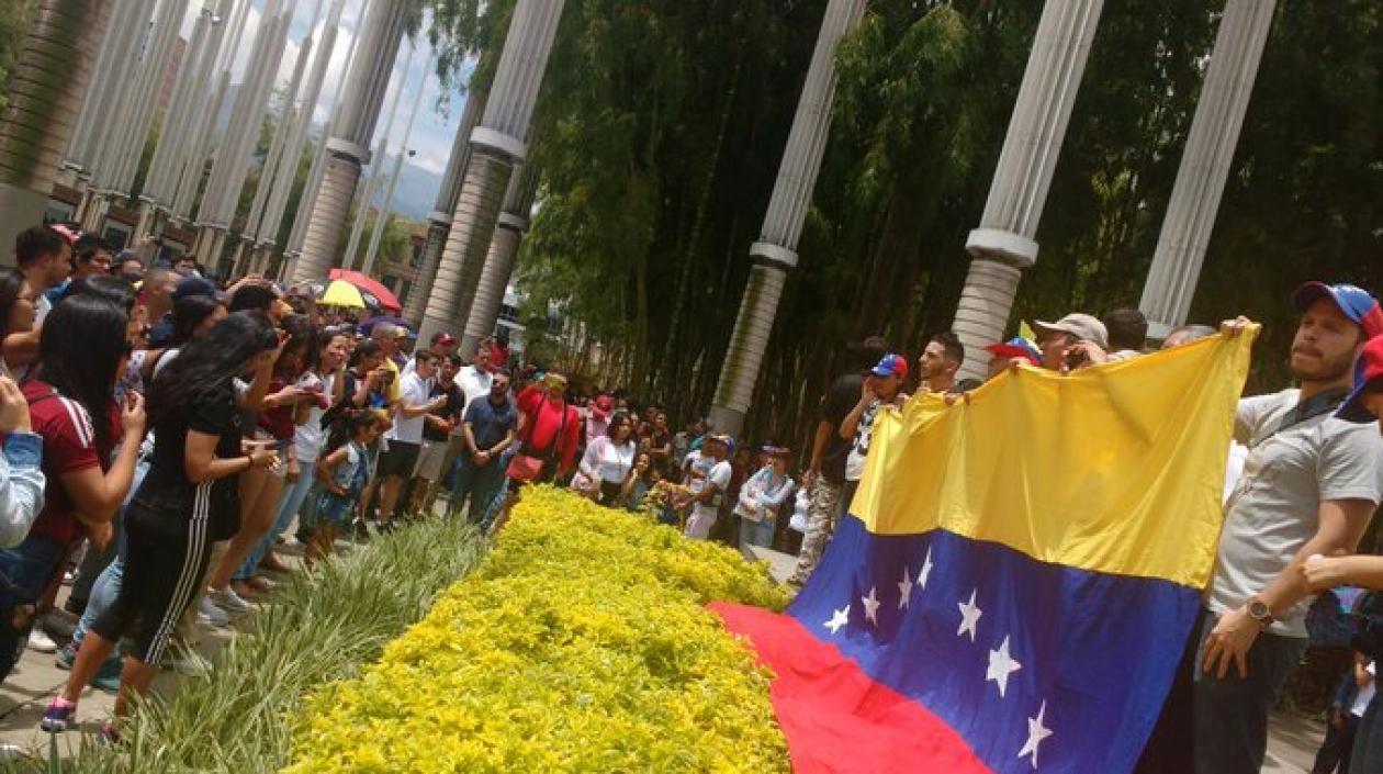 Venezolanos en Bucaramanga.