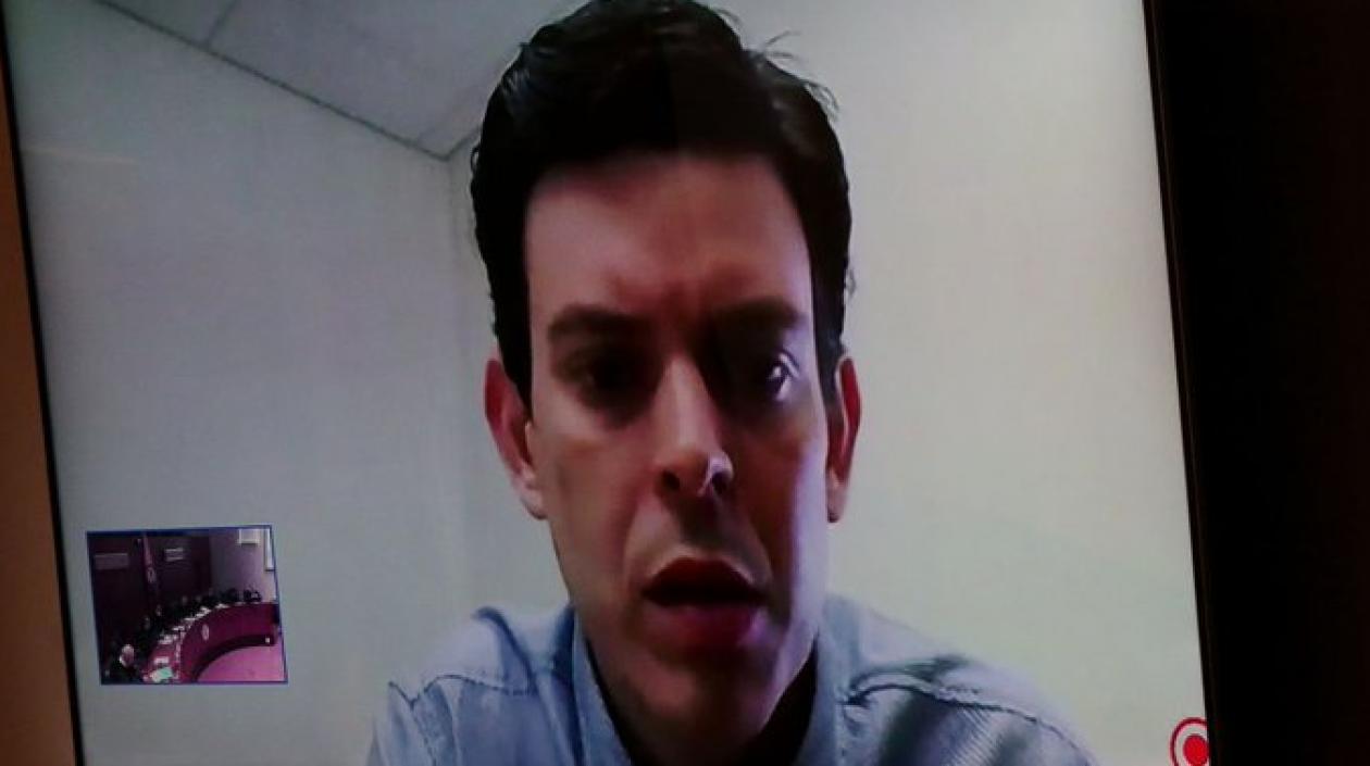 Una de las últimas imágenes que se conoce de Alejandro Lyons.