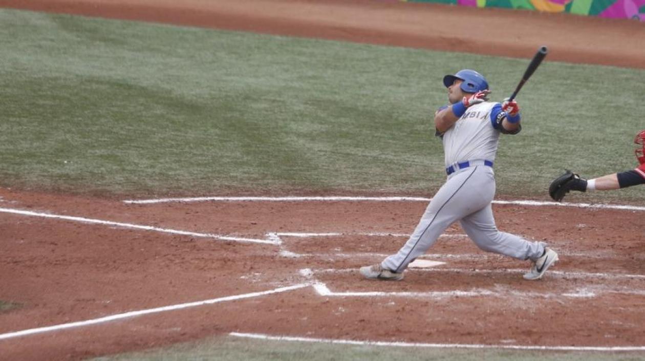 Cristian Correa, pelotero colombiano. 