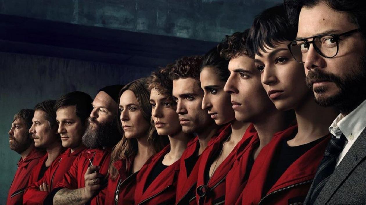 'La casa de papel', serie española.