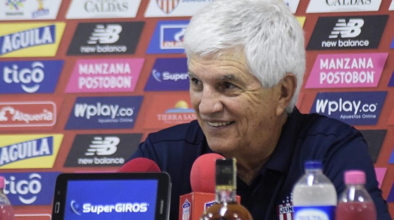 Julio Comesaña, técnico del Junior.