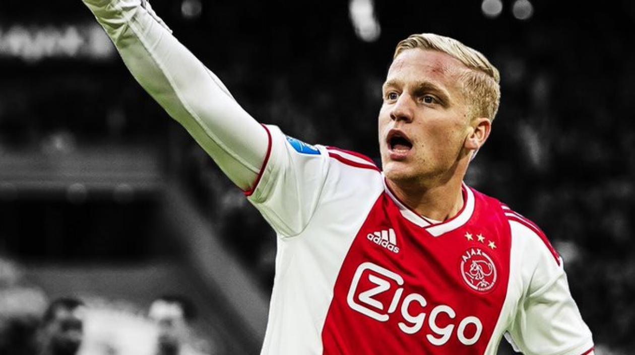 El centrocampista holandés Donny van de Beek.