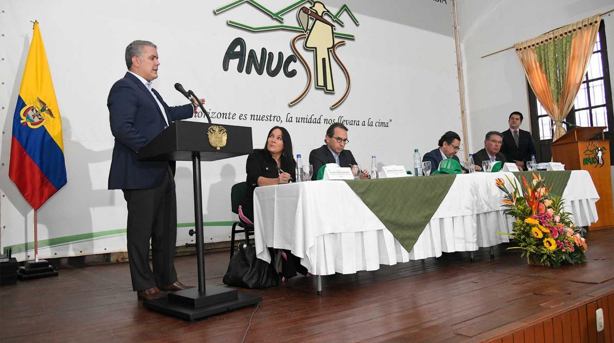 El Presidente de la República, Iván Duque.