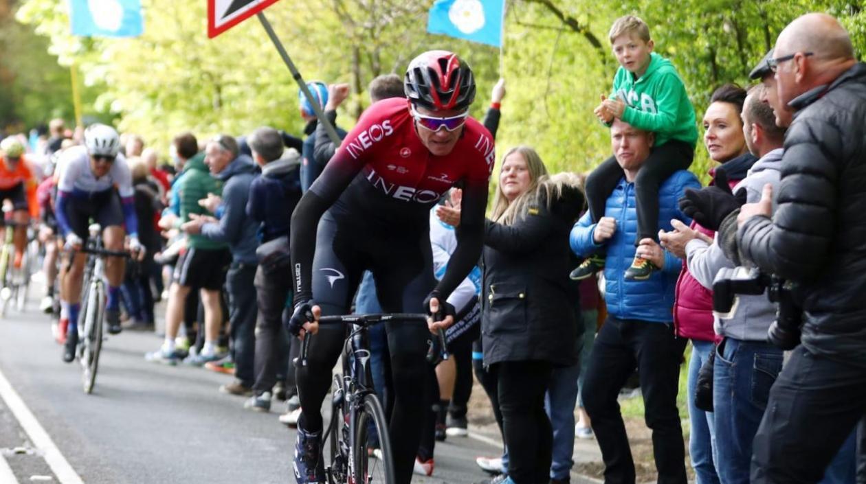 El ciclista británico Chris Froome.