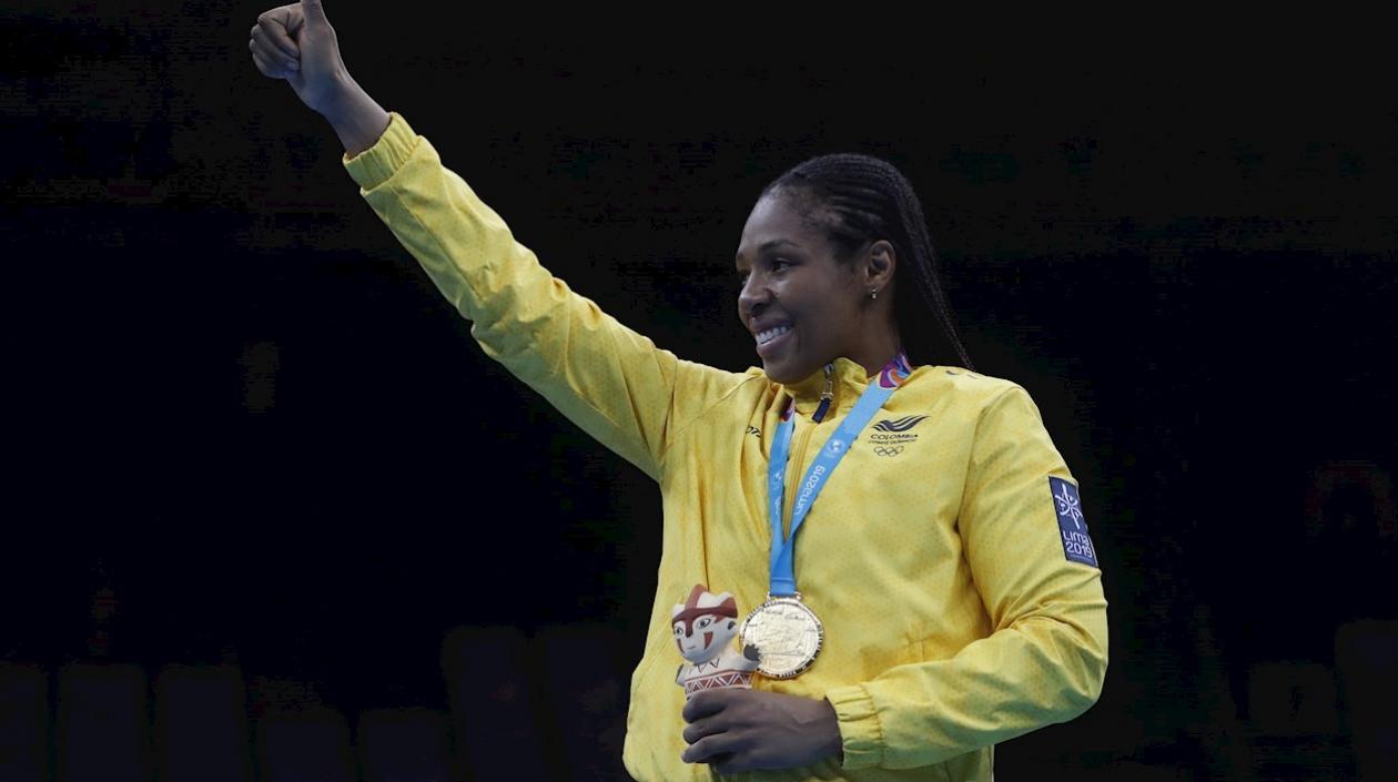Jessica Caicedo,  boxeadora colombiana.