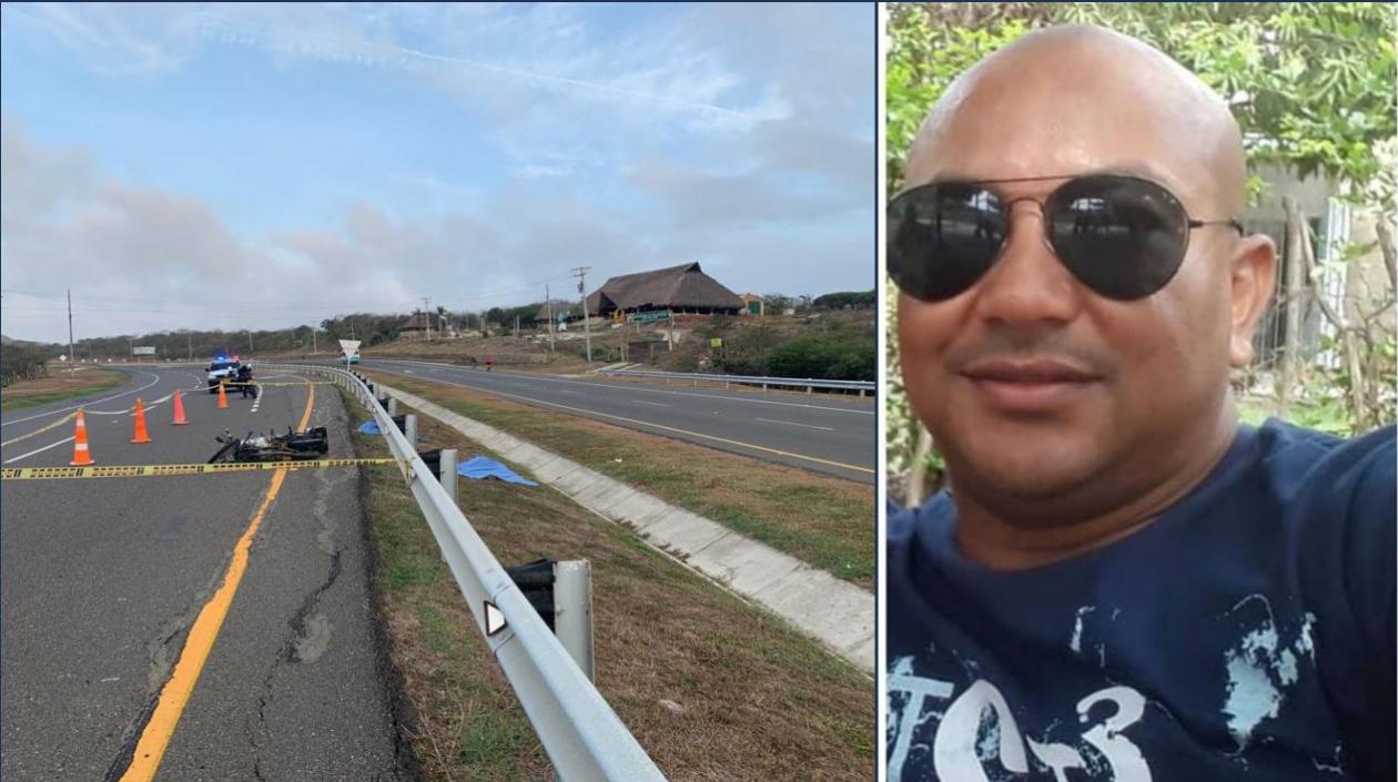 Elkin Enrique Rivera Manjárrez fue una de las víctimas en el accidente en la vía al Mar.