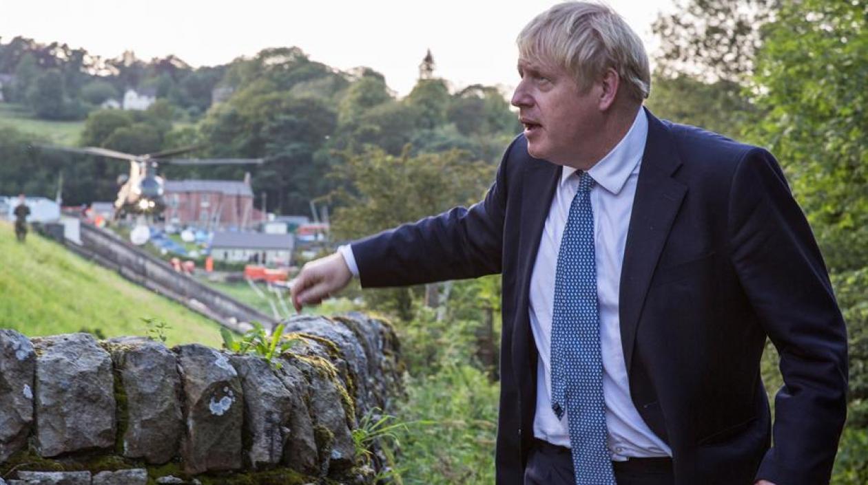 El primer ministro británico, Boris Johnson,