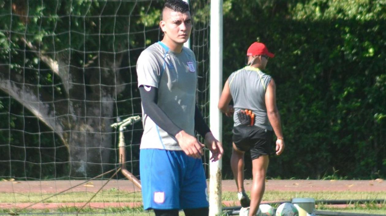 Michael Rangel, exjuniorista, ahora al servicio del América de Cali.
