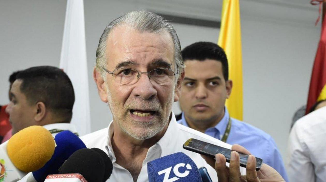 El gobernador del Atlántico, Eduardo Verano De la Rosa