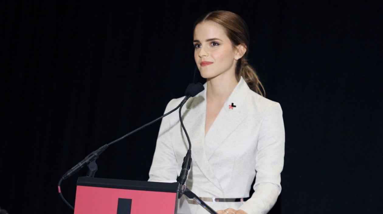 Emma Watson, actriz británica y embajadora de ONU Mujeres.